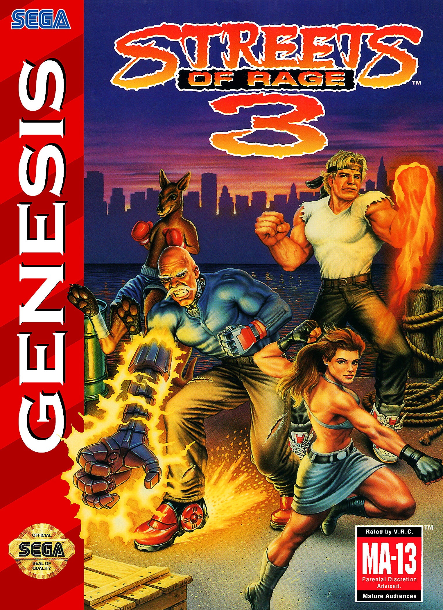 Streets of Rage 3 Genesis - Video Game - Used - CaveGamers