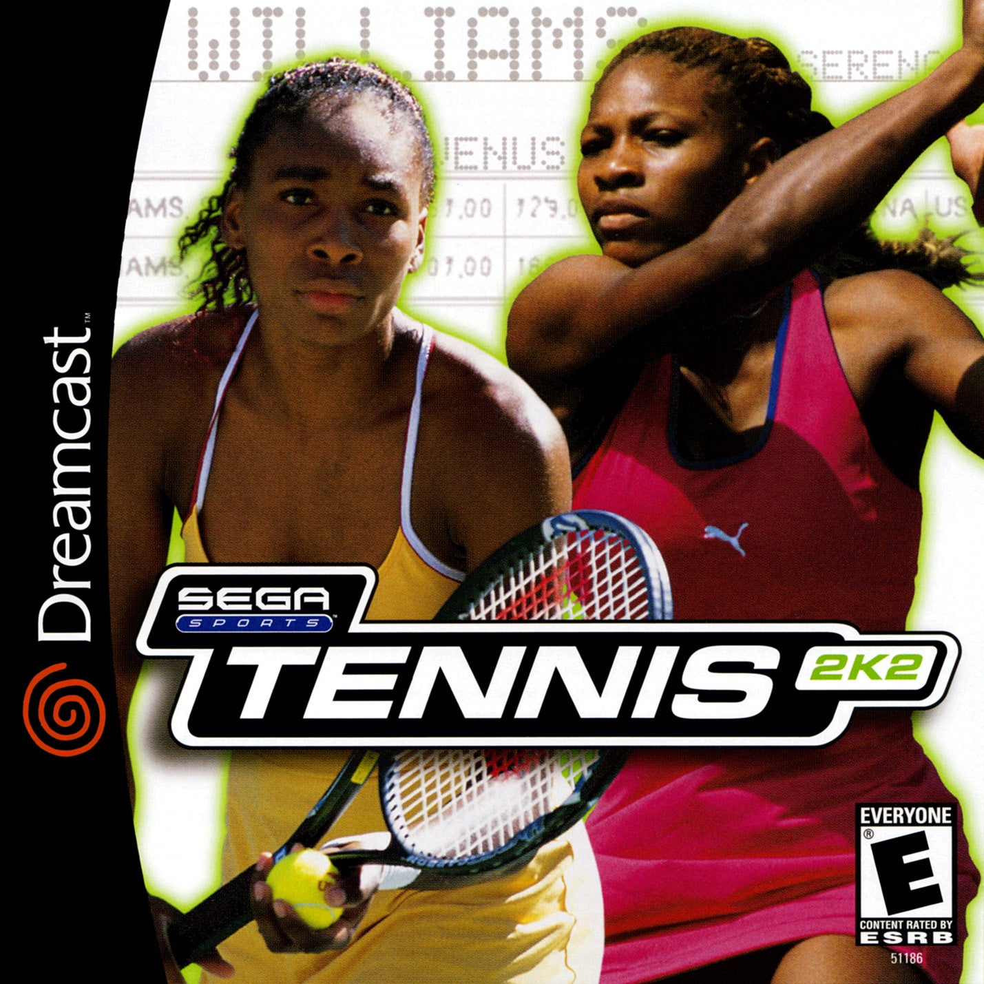 Tennis 2K2 DreamCast - Video Game - Used - CaveGamers