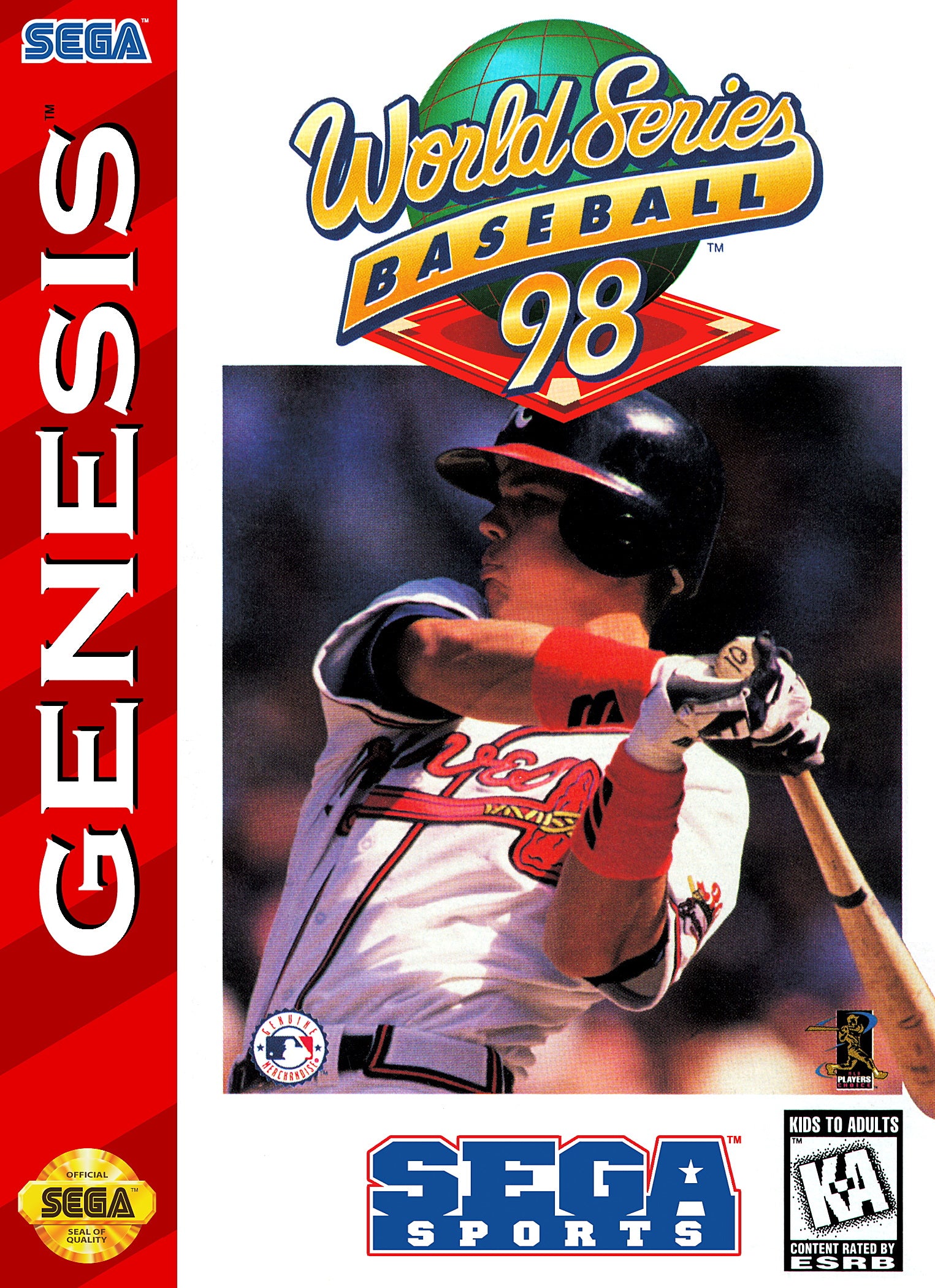 World Series Baseball 98 Genesis - Video Game - Used - CaveGamers