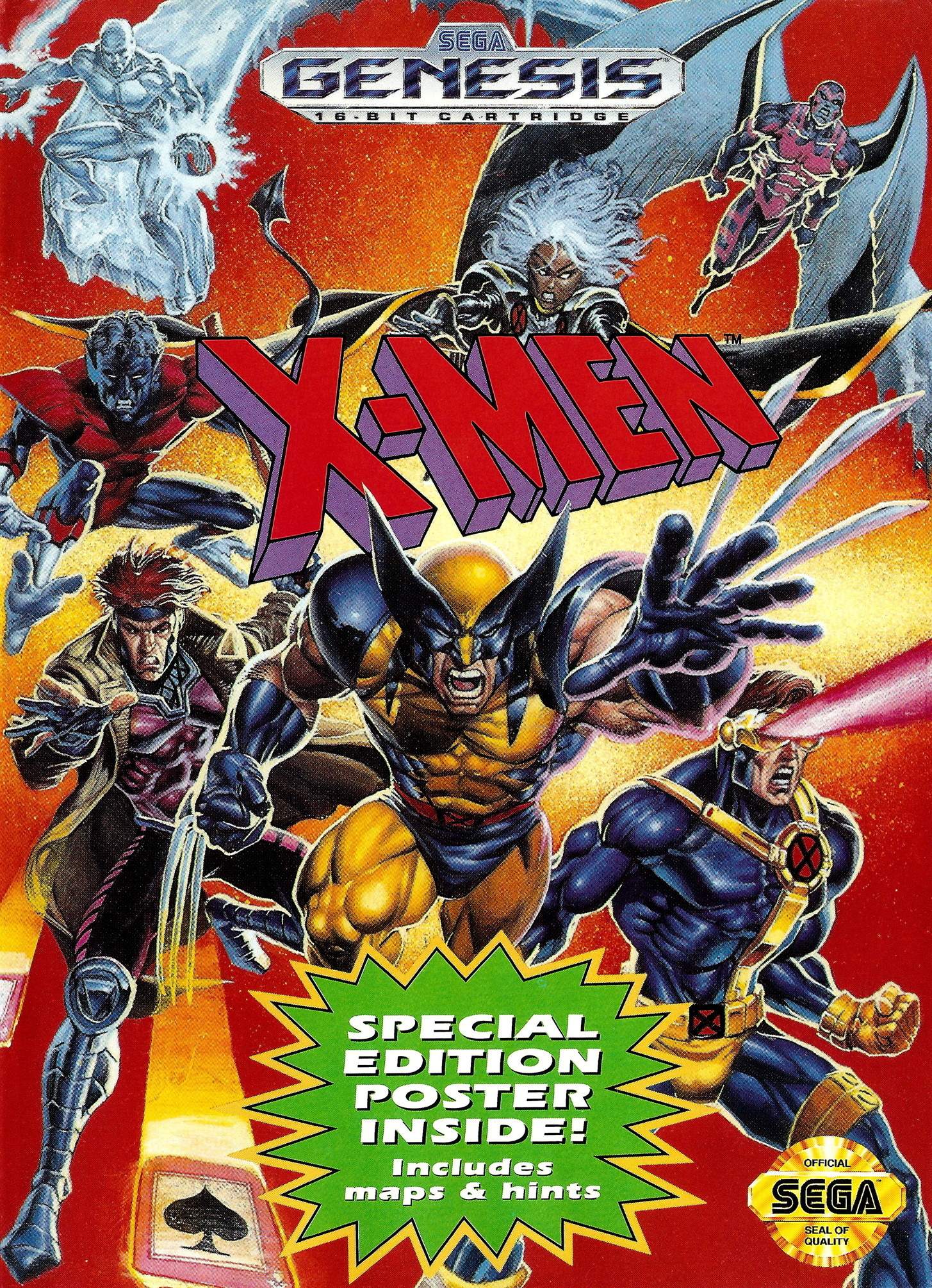X-Men Genesis - Video Game - Used - CaveGamers