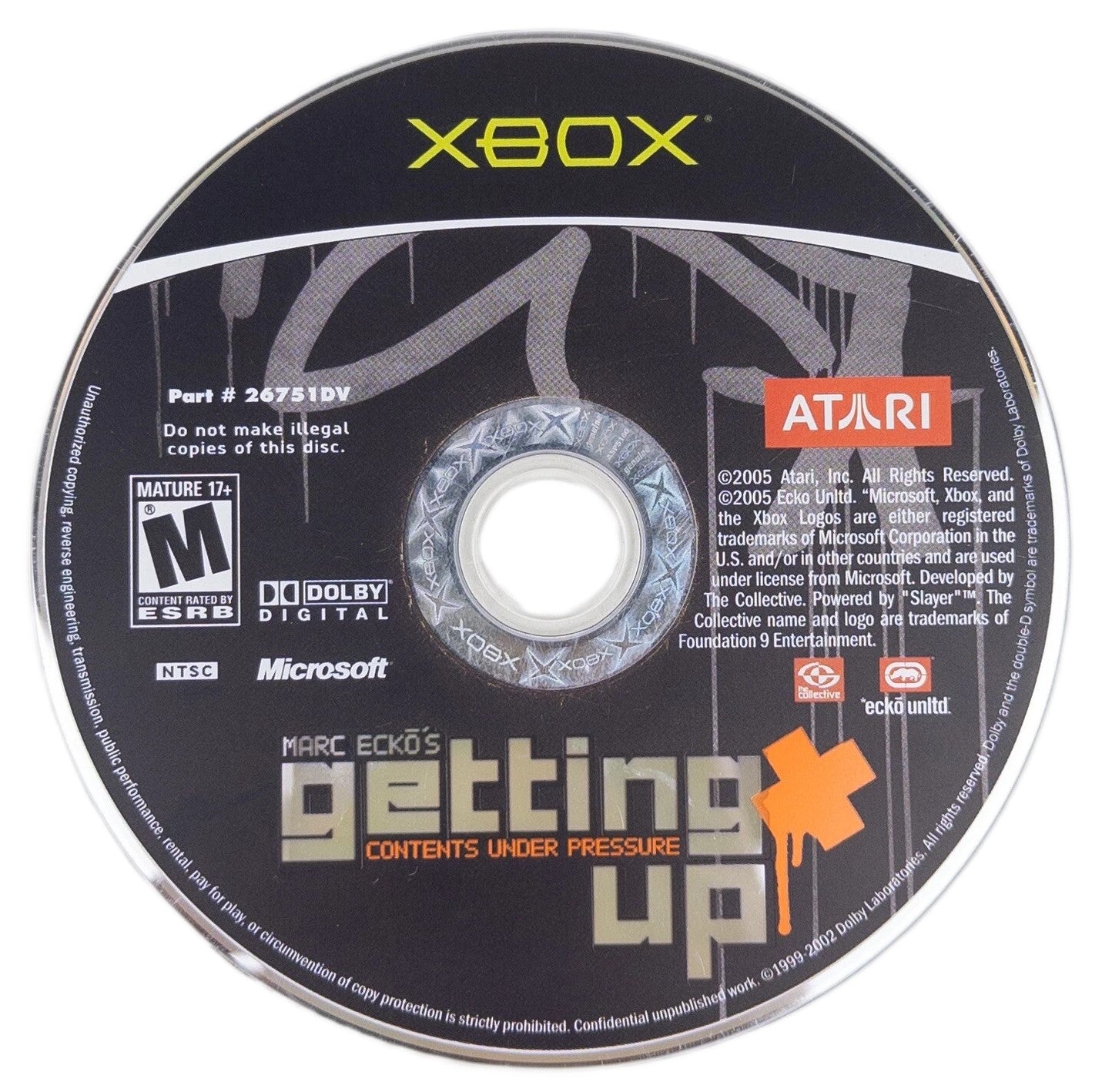 Marc Ecko's Getting Up Contents Under Pressure