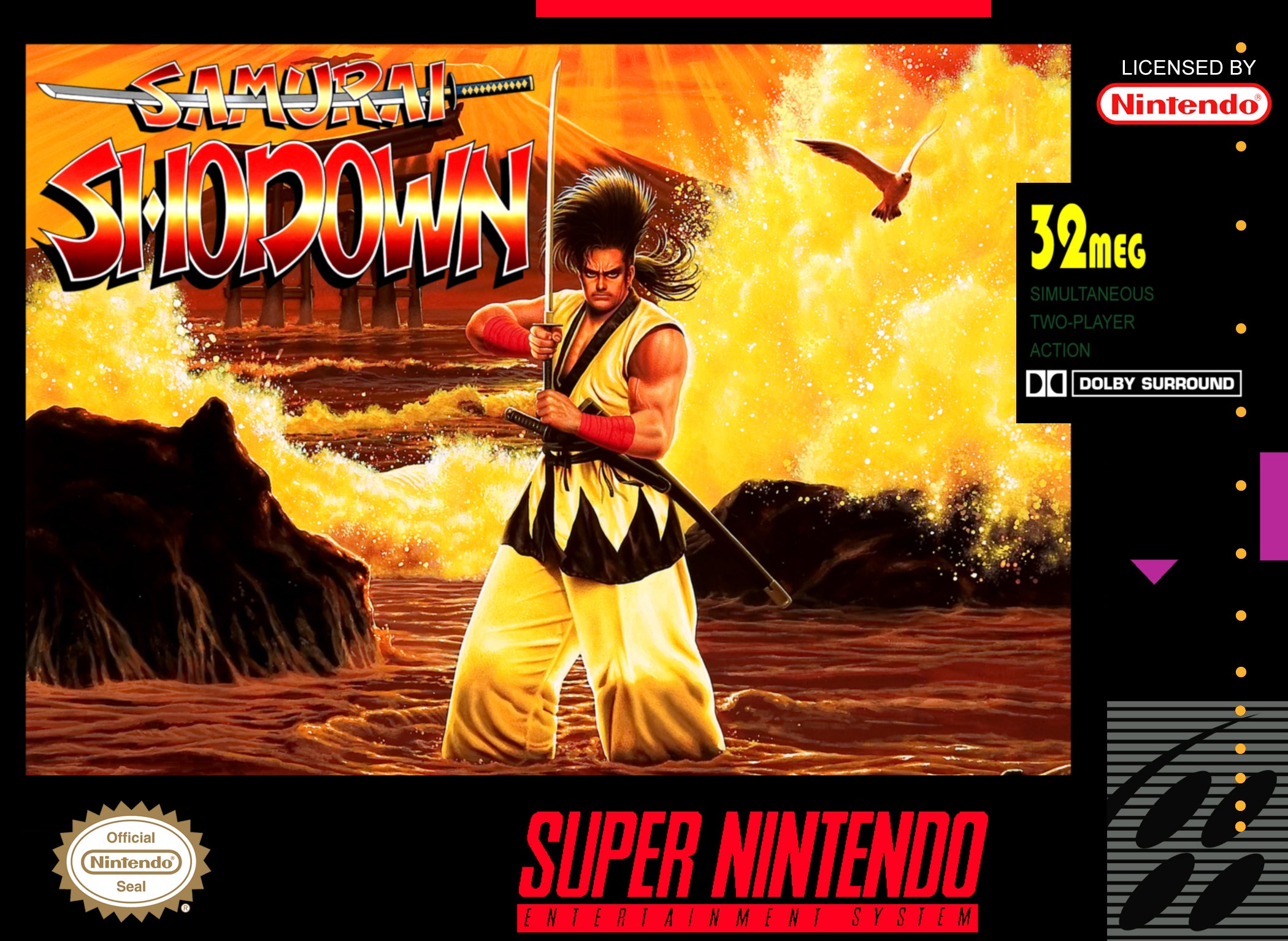 Samurai Shodown SNES - Video Game - Used - CaveGamers