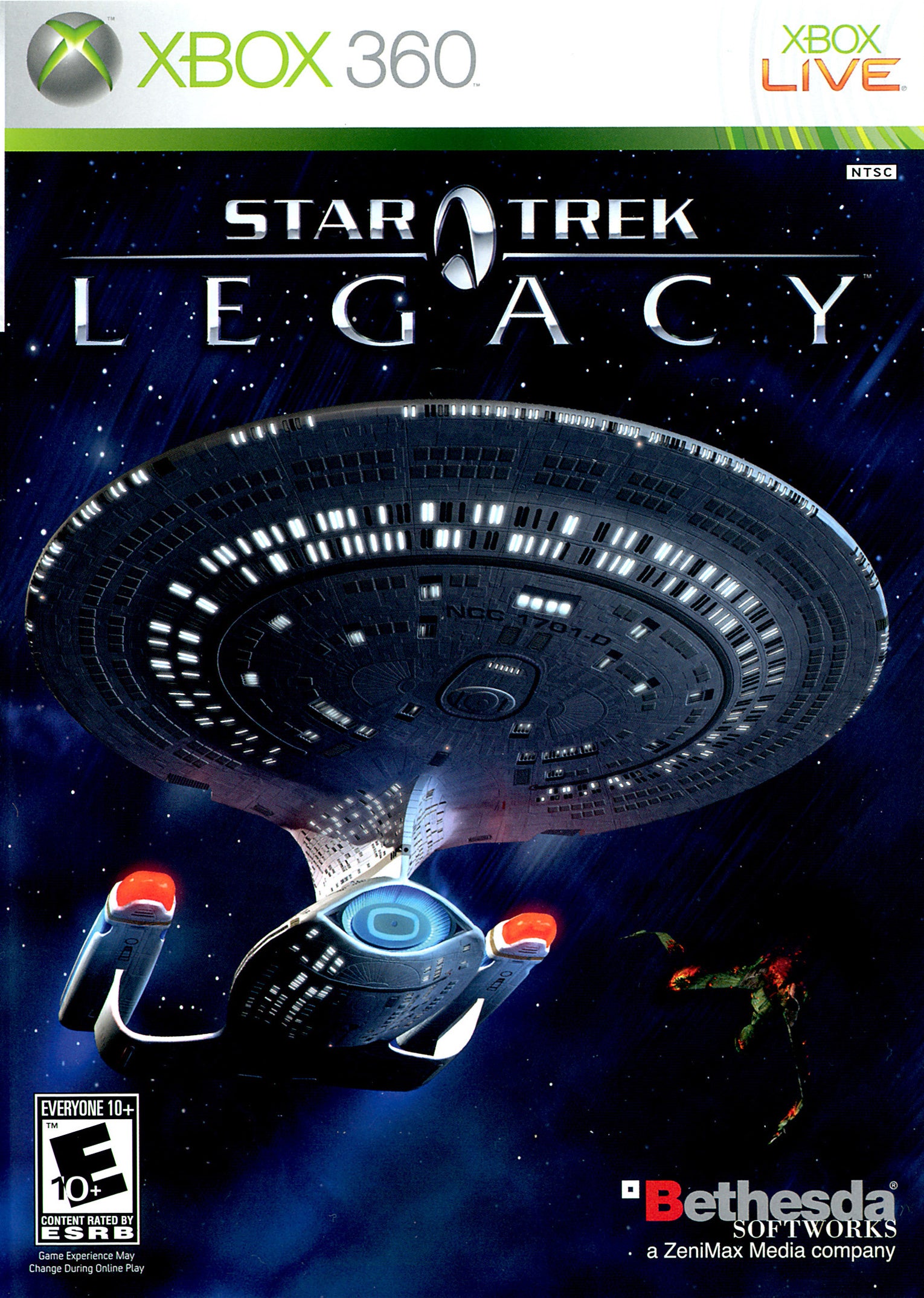 Star Trek Legacy Xbox 360 - Video Game - Used - CaveGamers