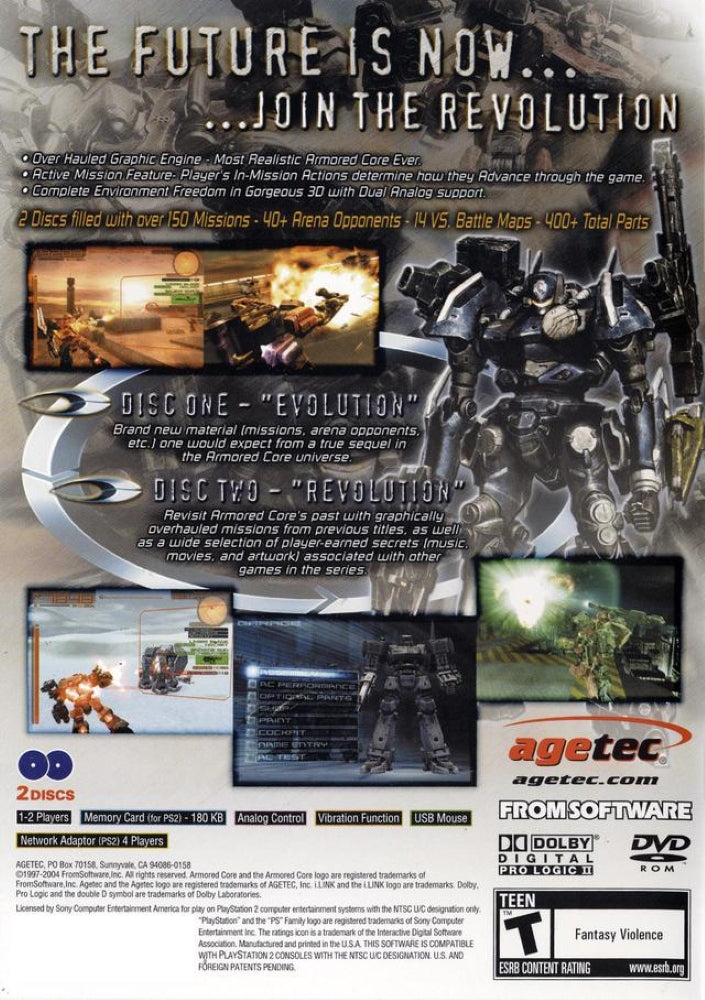 Armored Core Nexus [2 Discs]