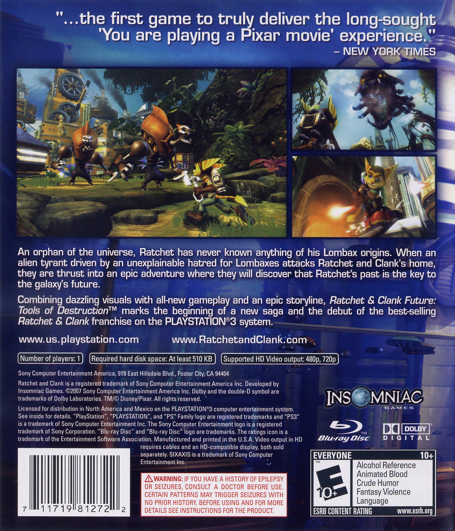 Ratchet & Clank Future: Tools of Destruction