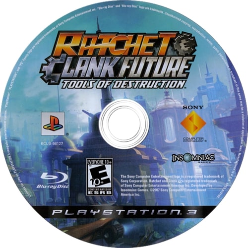 Ratchet & Clank Future: Tools of Destruction PS3 - Video Game - Used - CaveGamers - Image 3