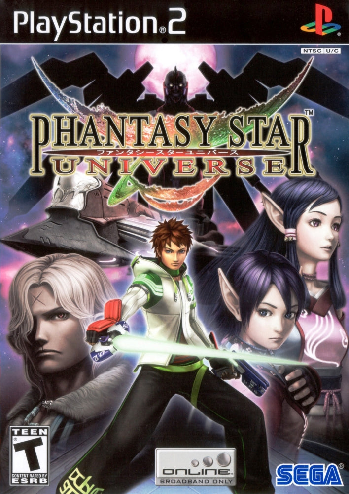 Phantasy Star Universe PS2 - Video Game - Used - CaveGamers