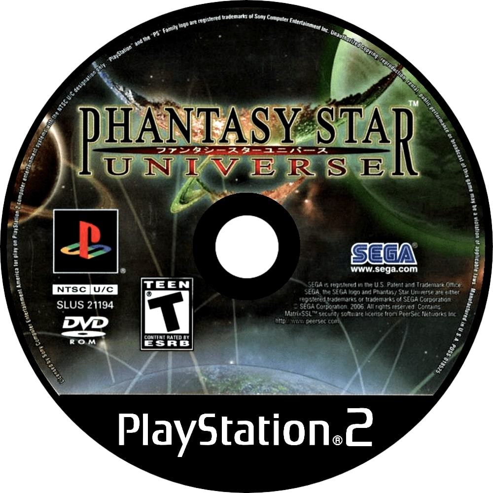 Phantasy Star Universe PS2 - Video Game - Used - CaveGamers - Image 3