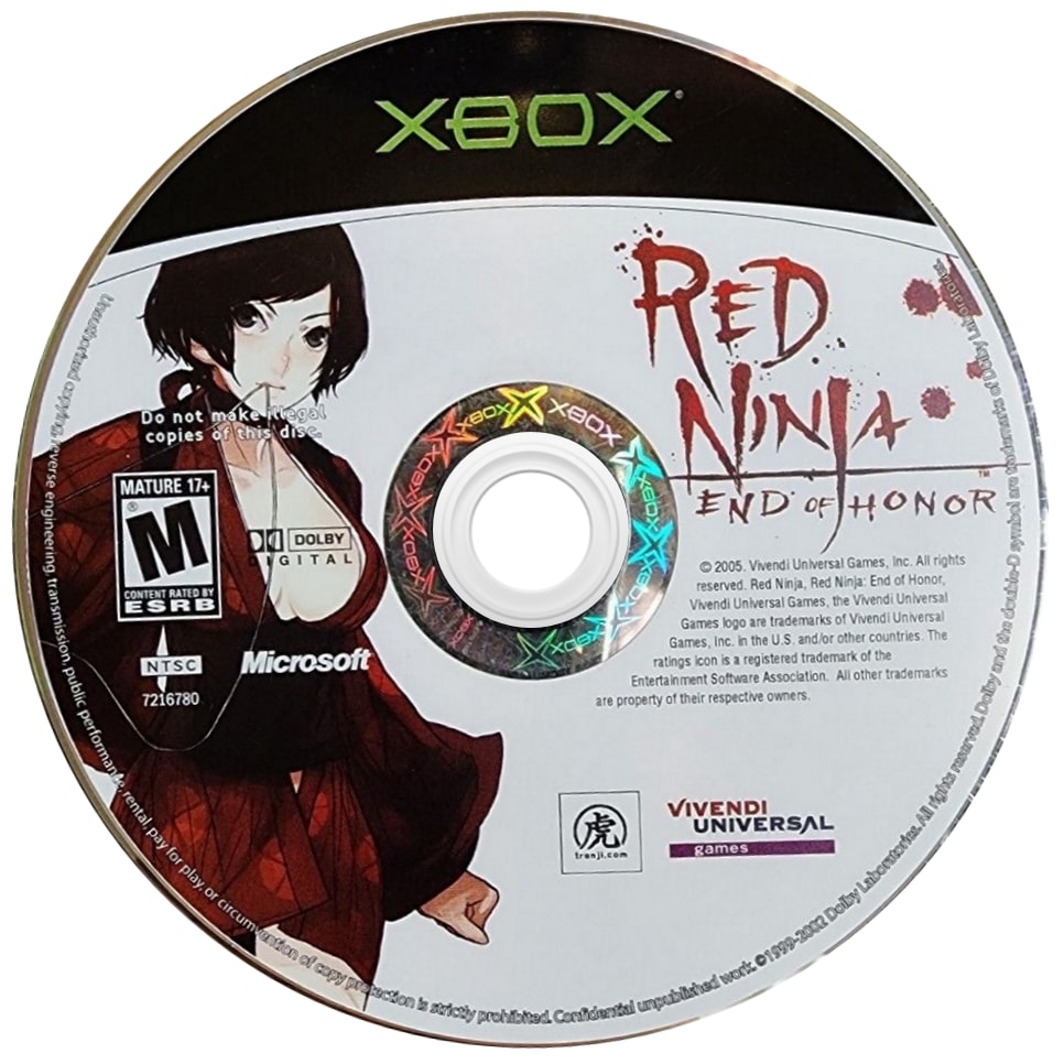 Red Ninja End of Honor