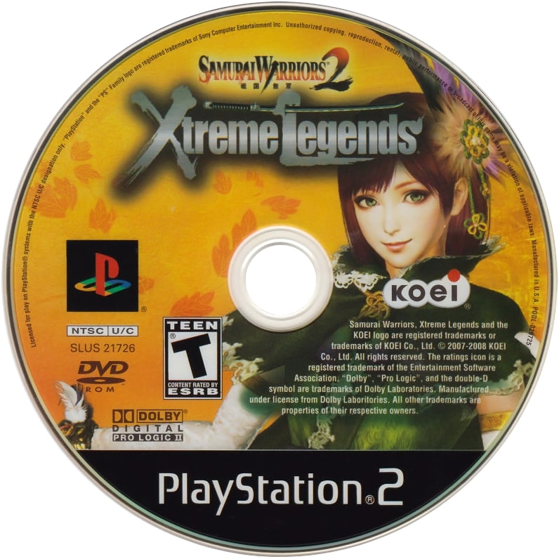 Samurai Warriors 2 Xtreme Legends