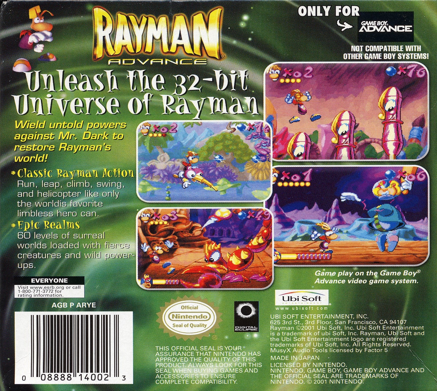 Rayman Advance