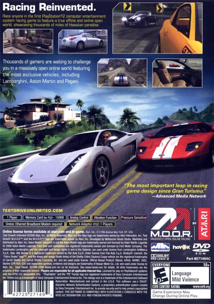 Test Drive Unlimited