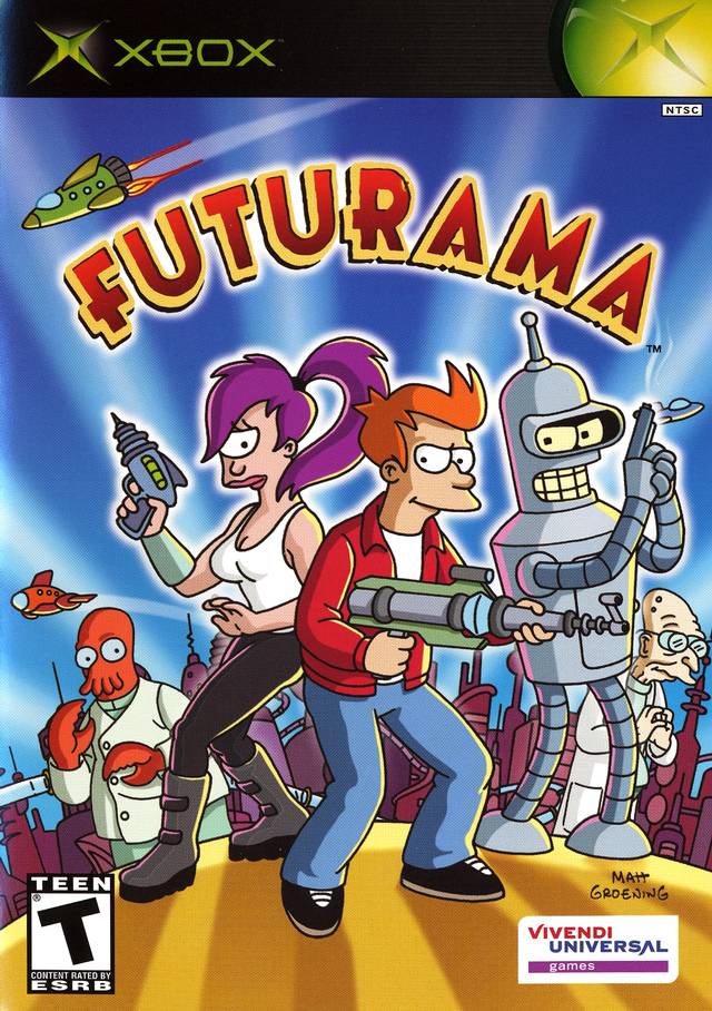 Futurama Xbox - Video Game - Used - CaveGamers