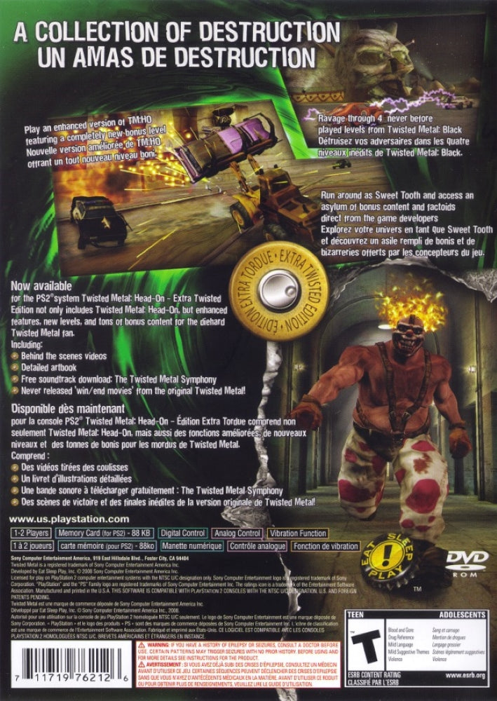 Twisted Metal Head On