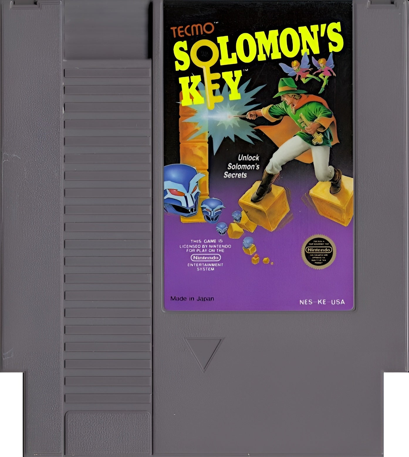 Solomon's Key NES - Video Game - Used - CaveGamers - Image 3