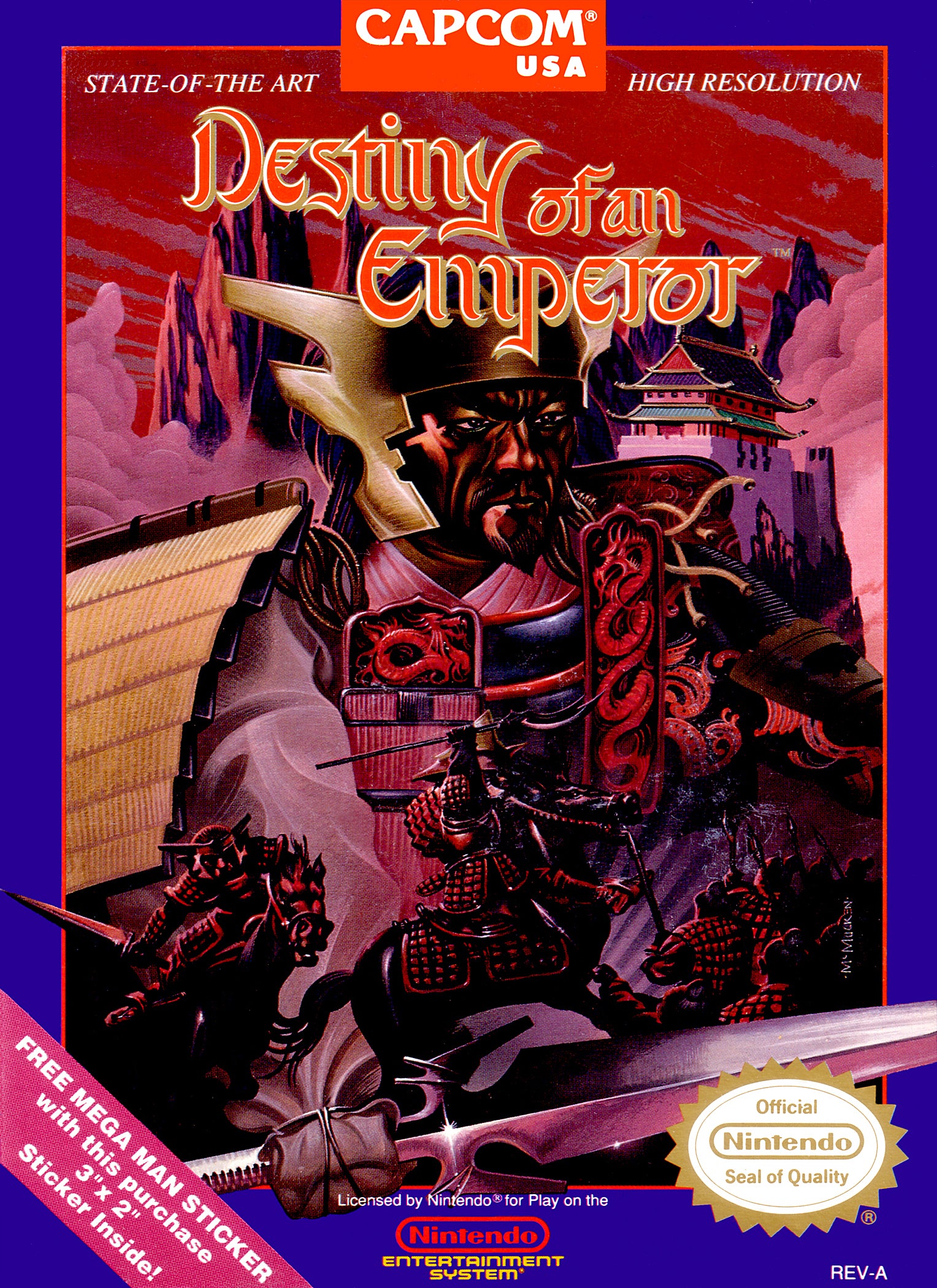 Destiny of An Emperor NES - Video Game - Used - CaveGamers