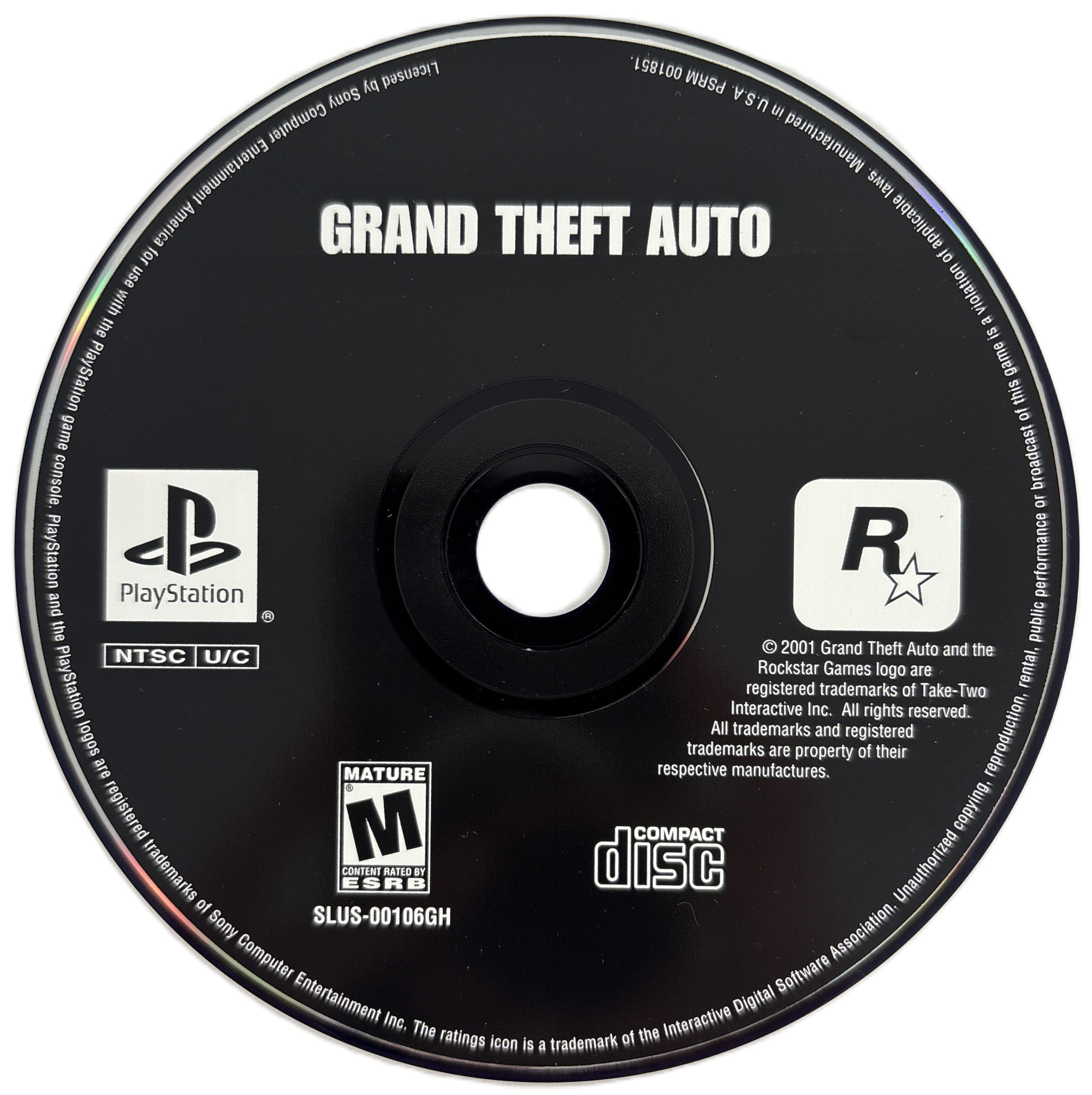 Grand Theft Auto Playstation - Video Game - Used - CaveGamers - Image 4
