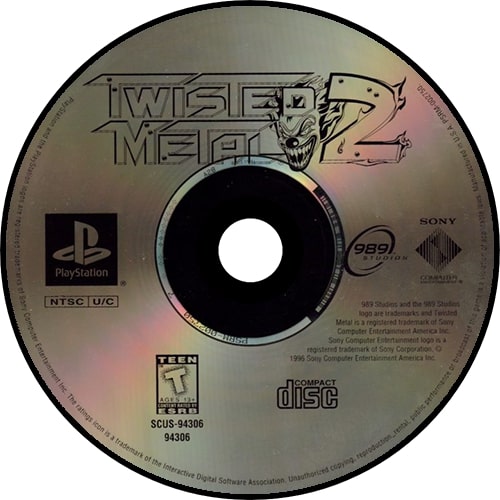 Twisted Metal 2 Playstation - Video Game - Used - CaveGamers - Image 4