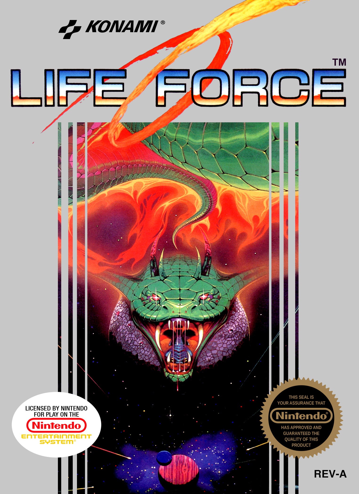 Life Force NES - Video Game - Used - CaveGamers