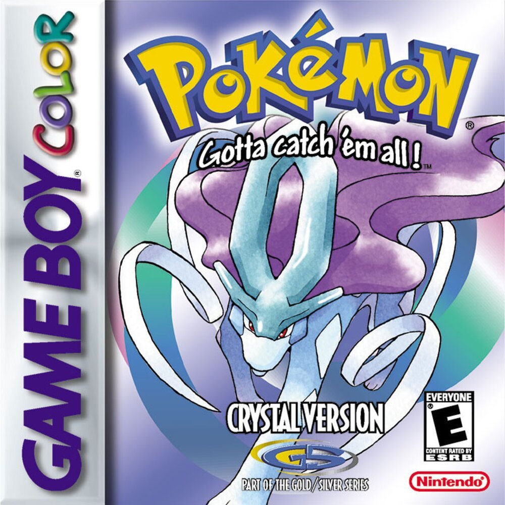Pokemon Crystal Version Game Boy Color - Video Game - Used - CaveGamers