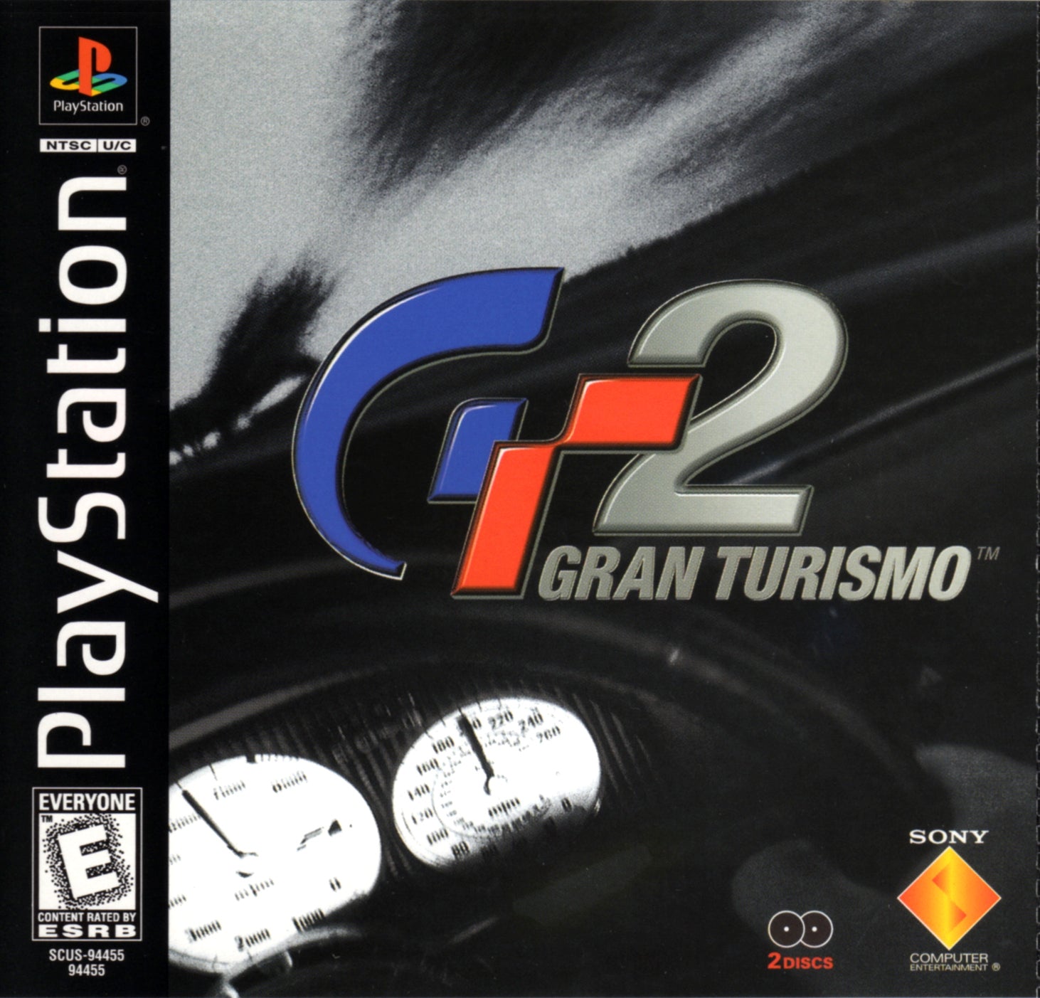 Gran Turismo 2 [2 Discs] Playstation - Video Game - Used - CaveGamers