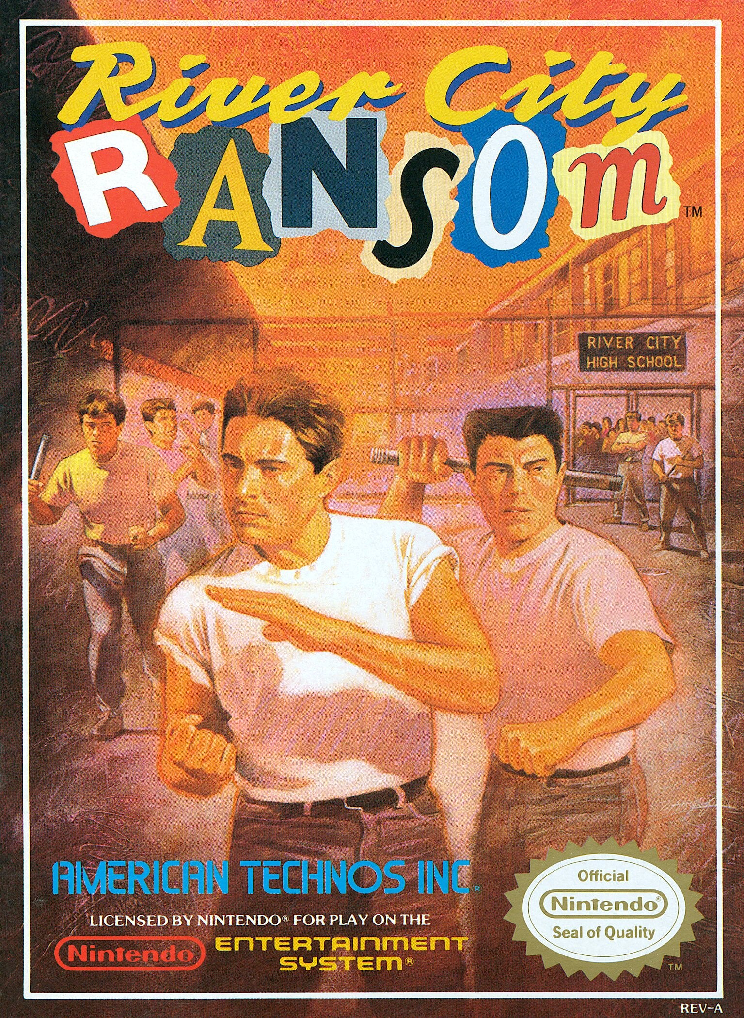 River City Ransom NES - Video Game - Used - CaveGamers