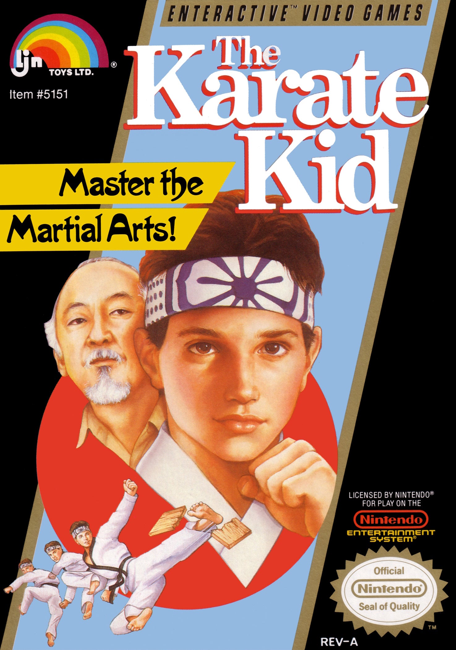 The Karate Kid NES - Video Game - Used - CaveGamers