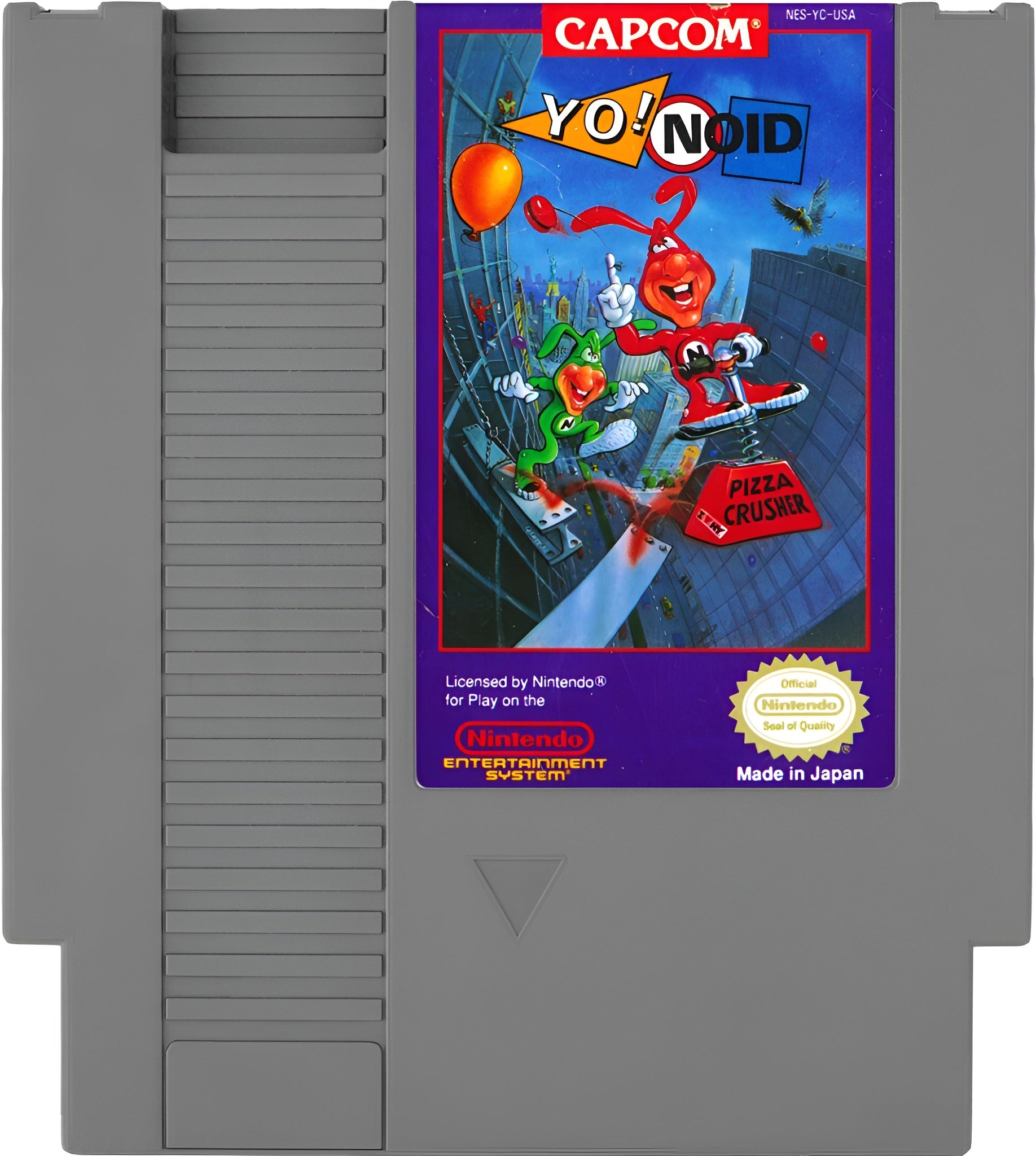 Yo Noid NES - Video Game - Used - CaveGamers - Image 3