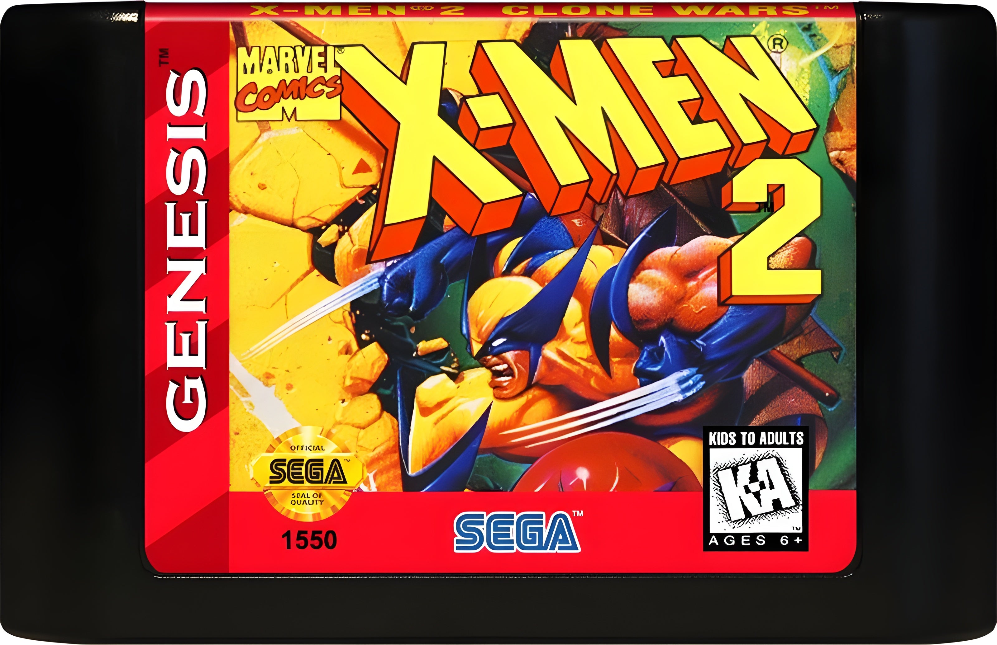 X-Men 2: Clone Wars Genesis - Video Game - Used - CaveGamers - Image 3