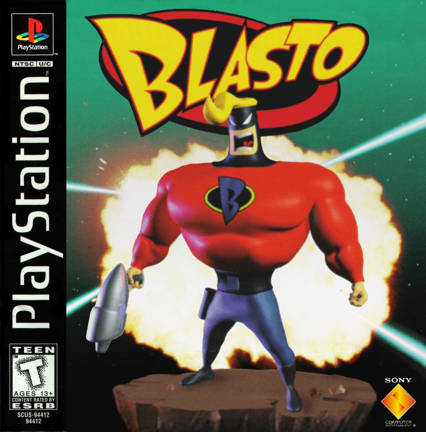 Blasto Playstation - Video Game - Used - CaveGamers