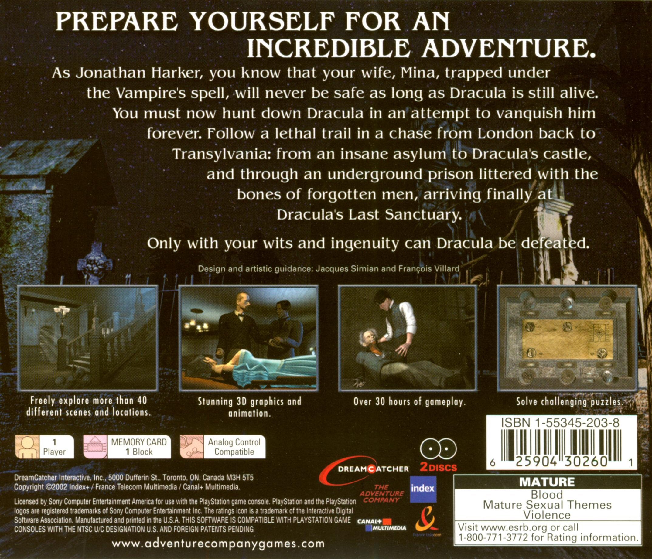 Dracula the Last Sanctuary [2 Discs]