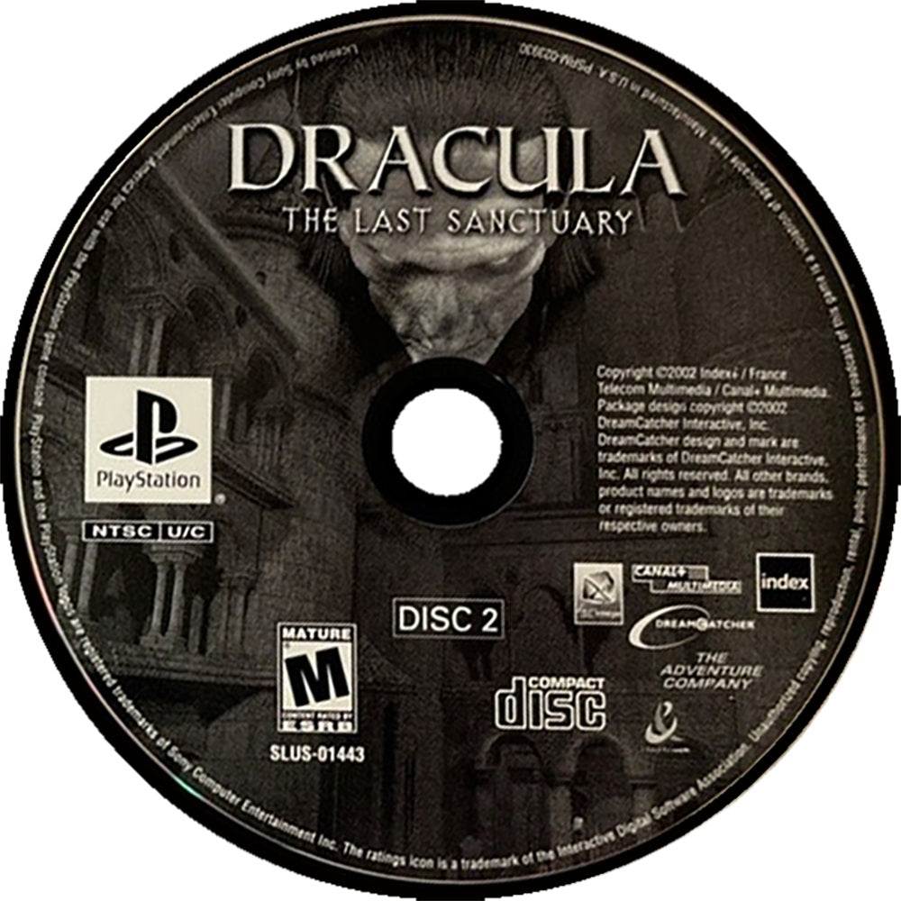 Dracula the Last Sanctuary [2 Discs]