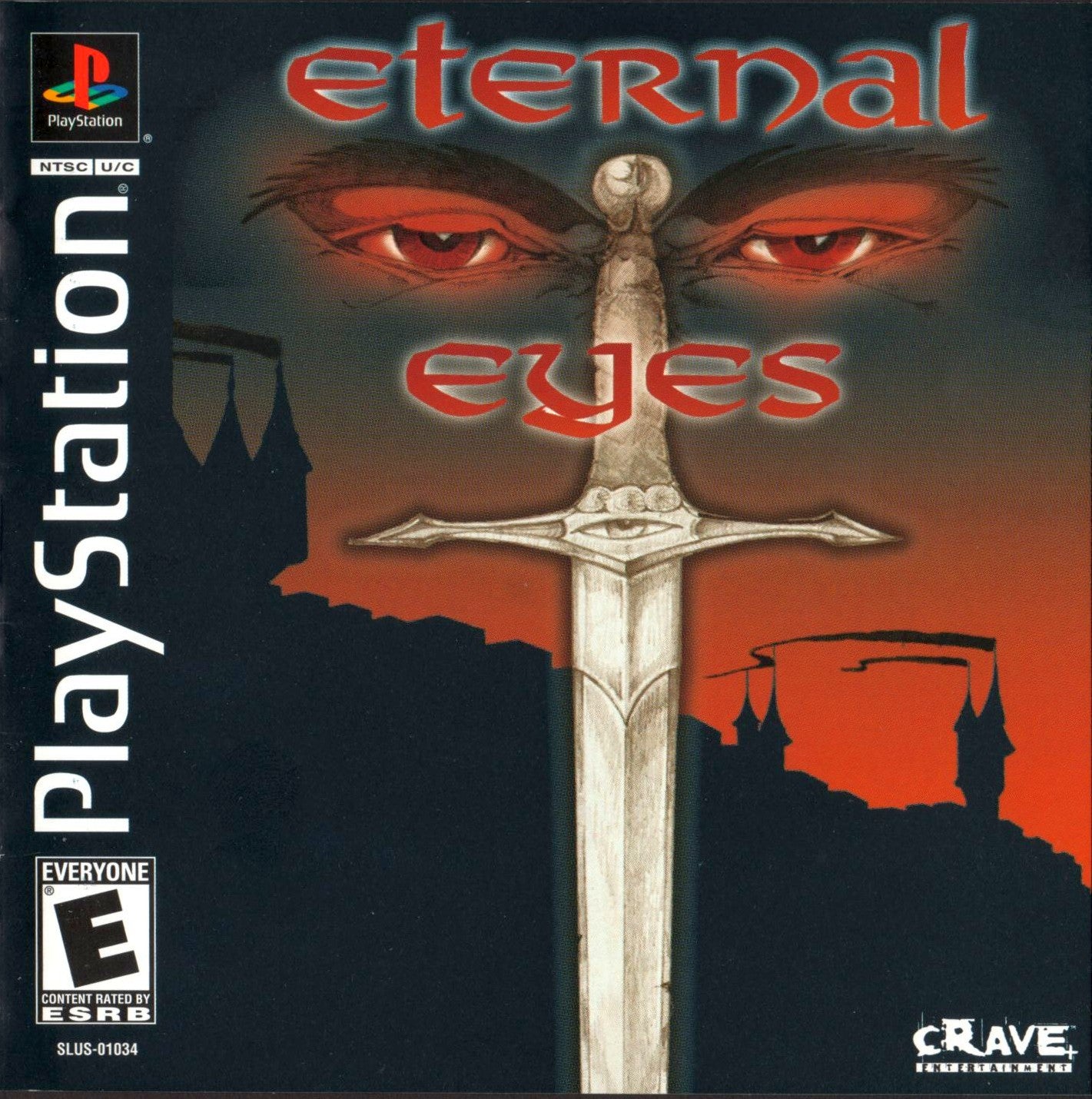 Eternal Eyes Playstation - Video Game - Used - CaveGamers