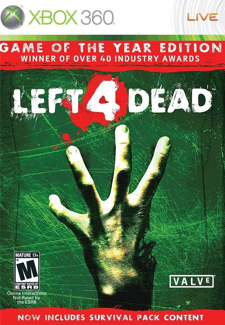Left 4 Dead - Game of the Year Edition Xbox 360 - Video Game - Used - CaveGamers