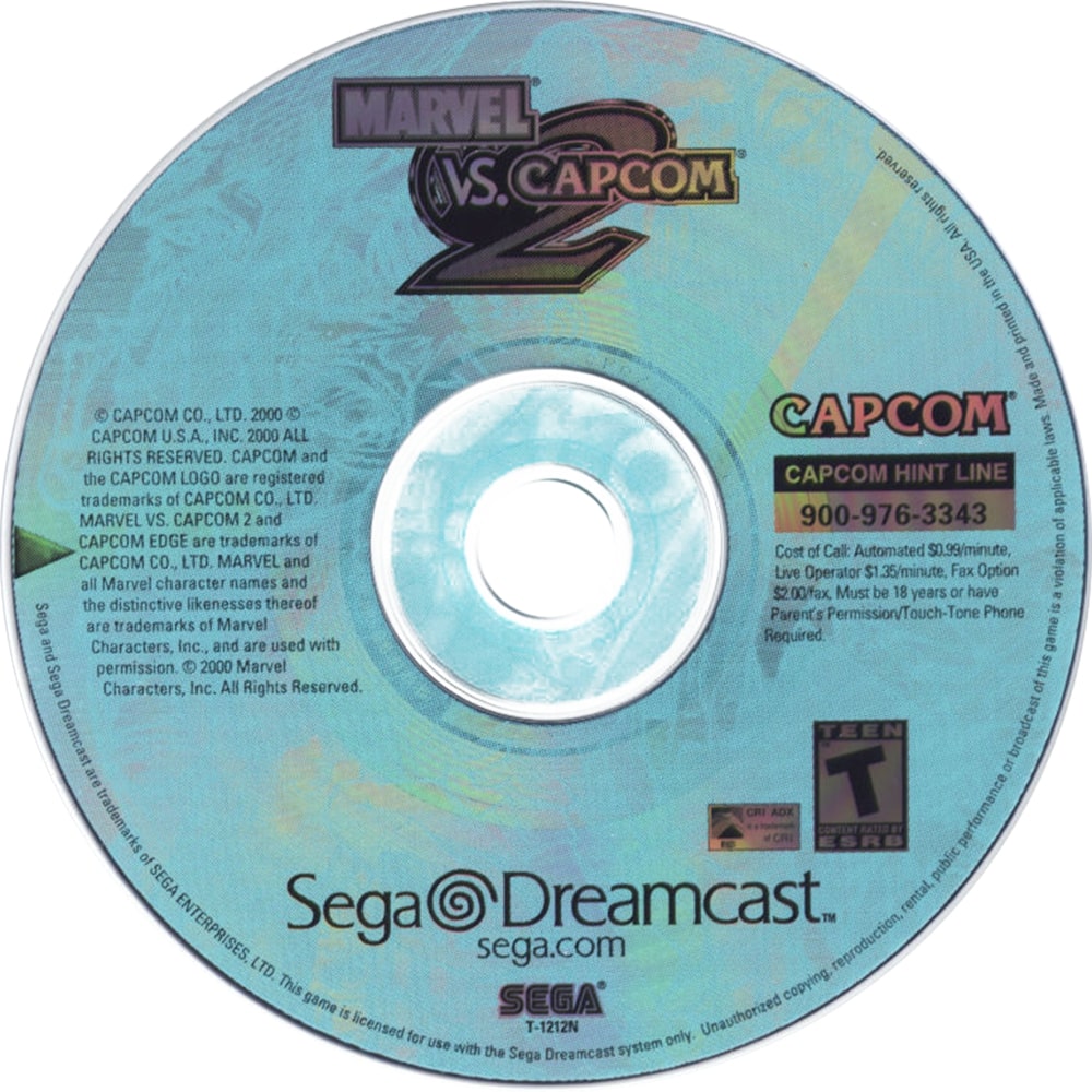 Marvel vs Capcom 2