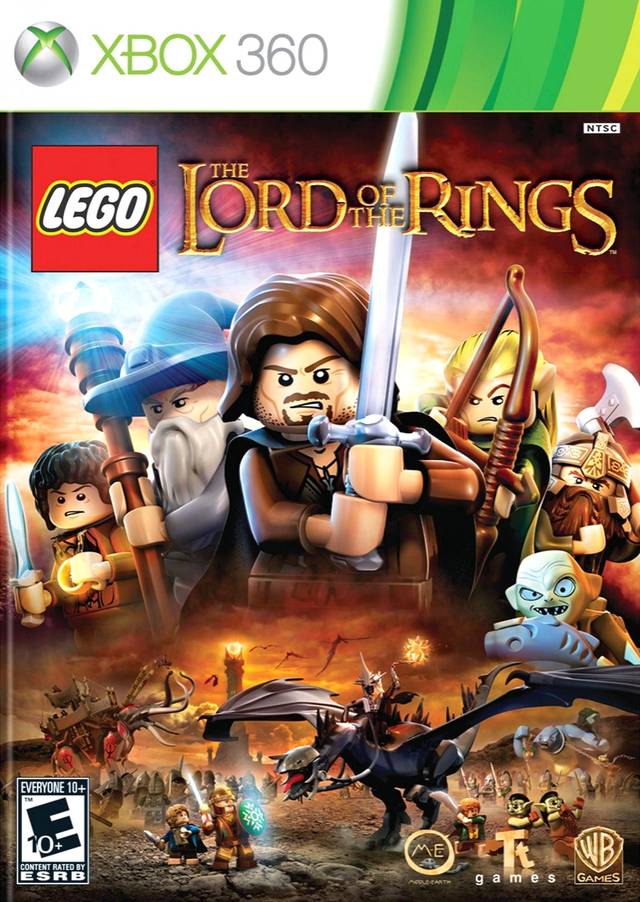 LEGO Lord of the Rings Xbox 360 - Video Game - Used - CaveGamers