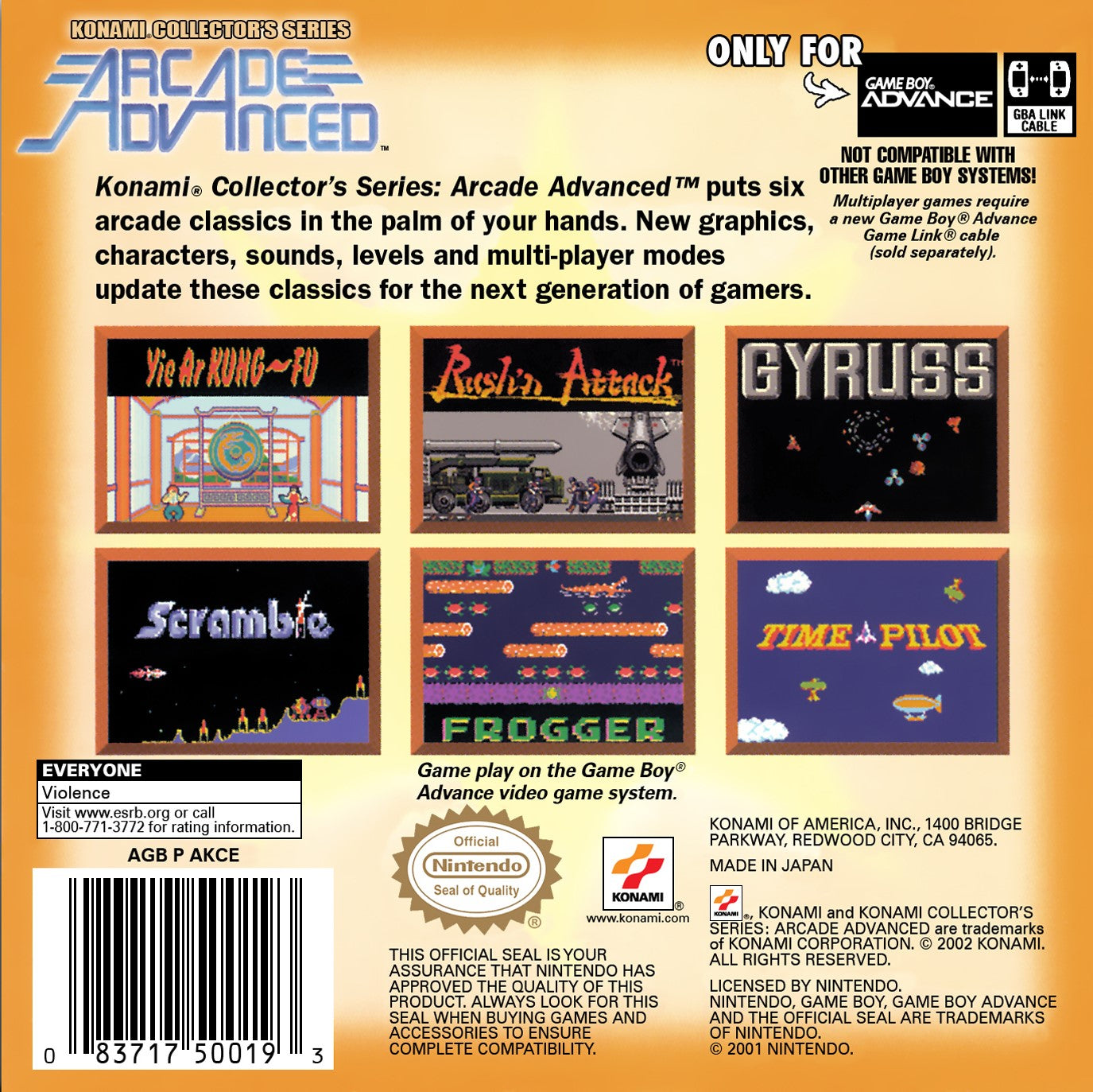 Arcade Advanced Game Boy Advance - Video Game - Used - CaveGamers - Image 2