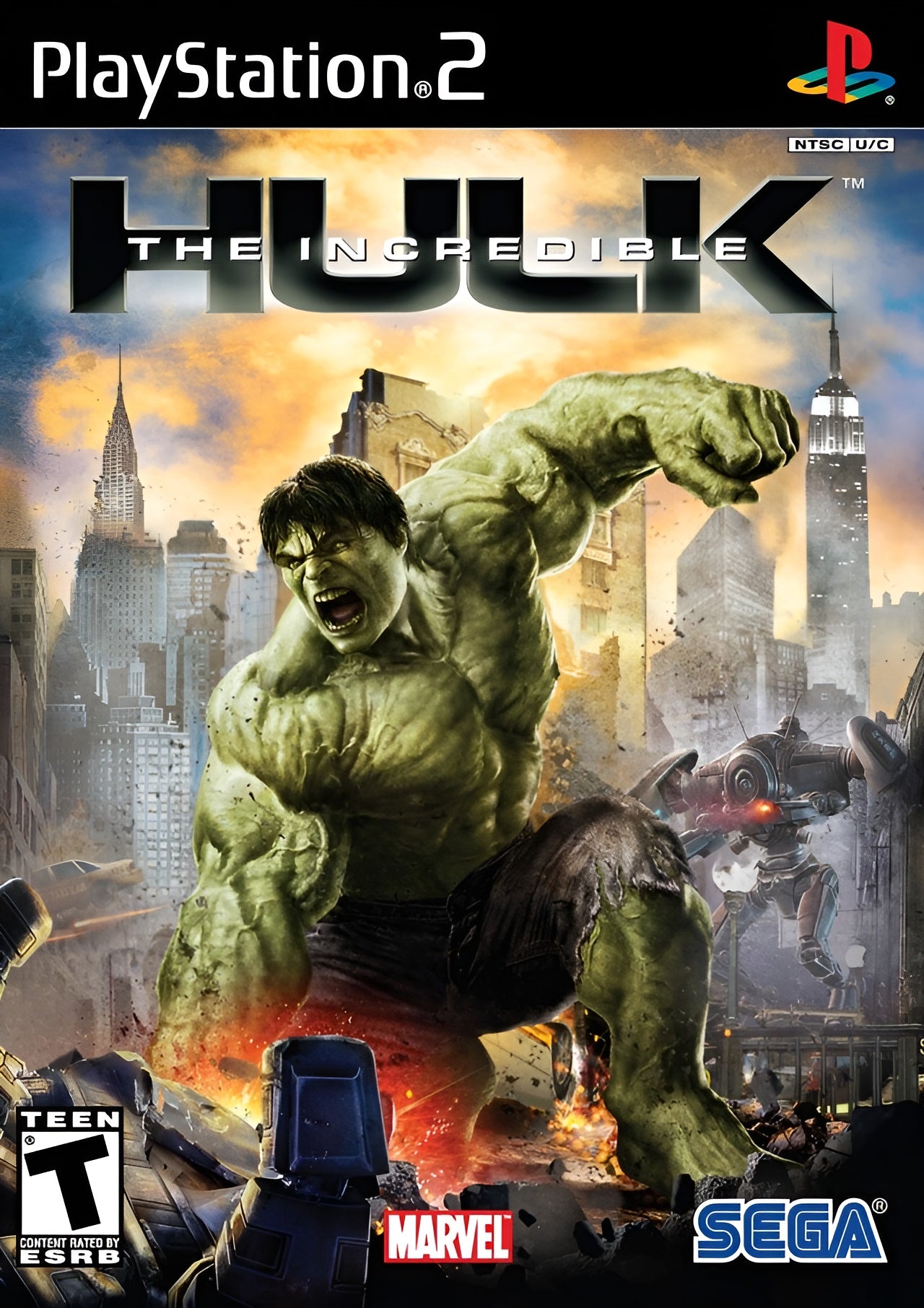 The Incredible Hulk PS2 - Video Game - Used - CaveGamers