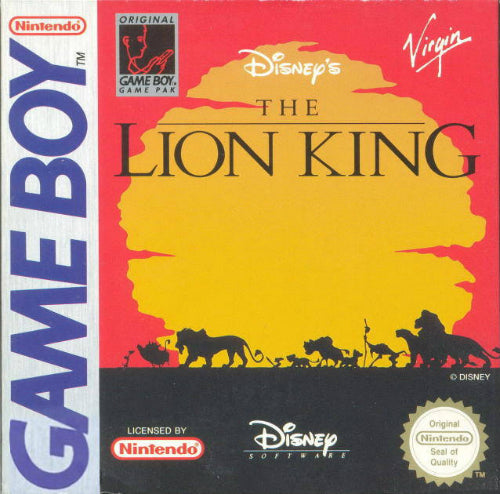 The Lion King Game Boy - Video Game - Used - CaveGamers