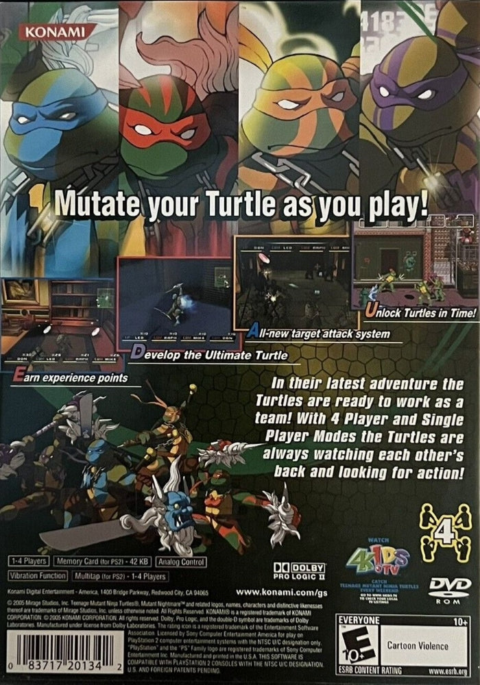 Teenage Mutant Ninja Turtles 3 Mutant Nightmare