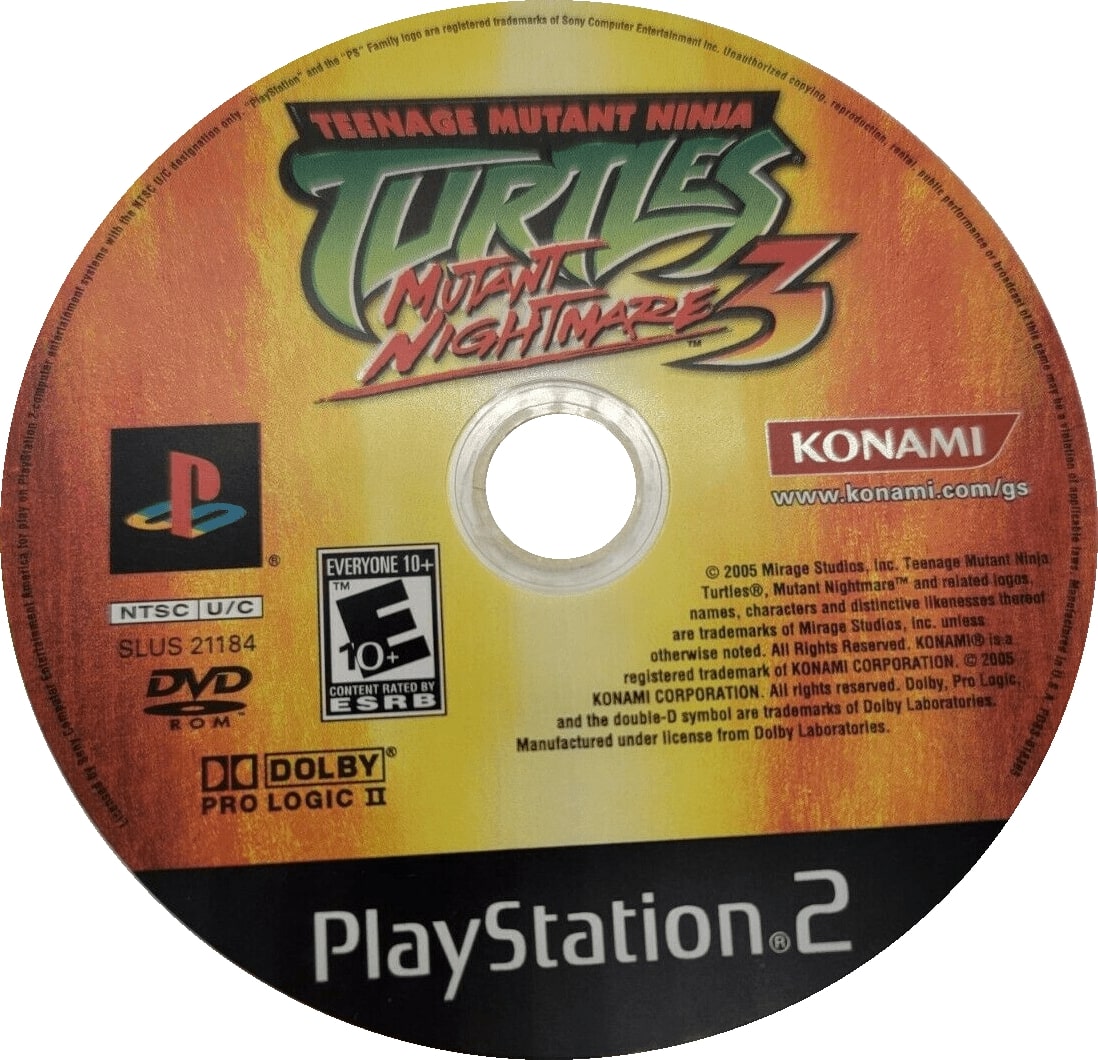 Teenage Mutant Ninja Turtles 3 Mutant Nightmare