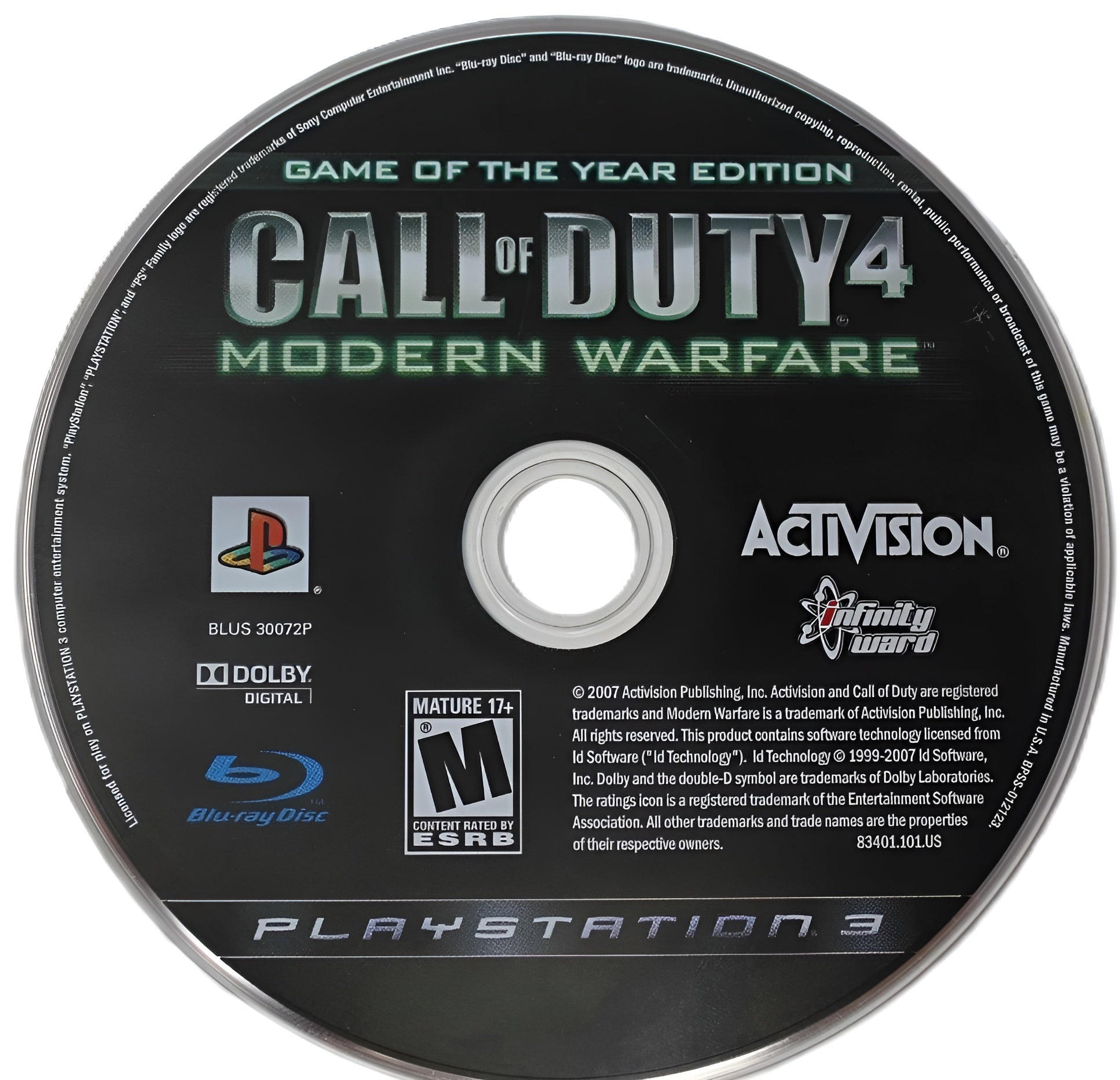 Call of Duty 4 Modern Warfare [Game of the Year] PS3 - Video Game - Used - CaveGamers - Image 3