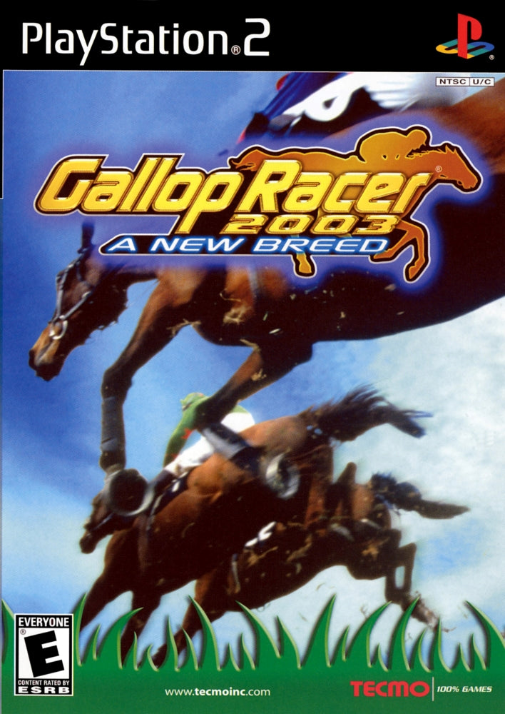 Gallop Racer 2003 A New Breed PS2 - Video Game - Used - CaveGamers