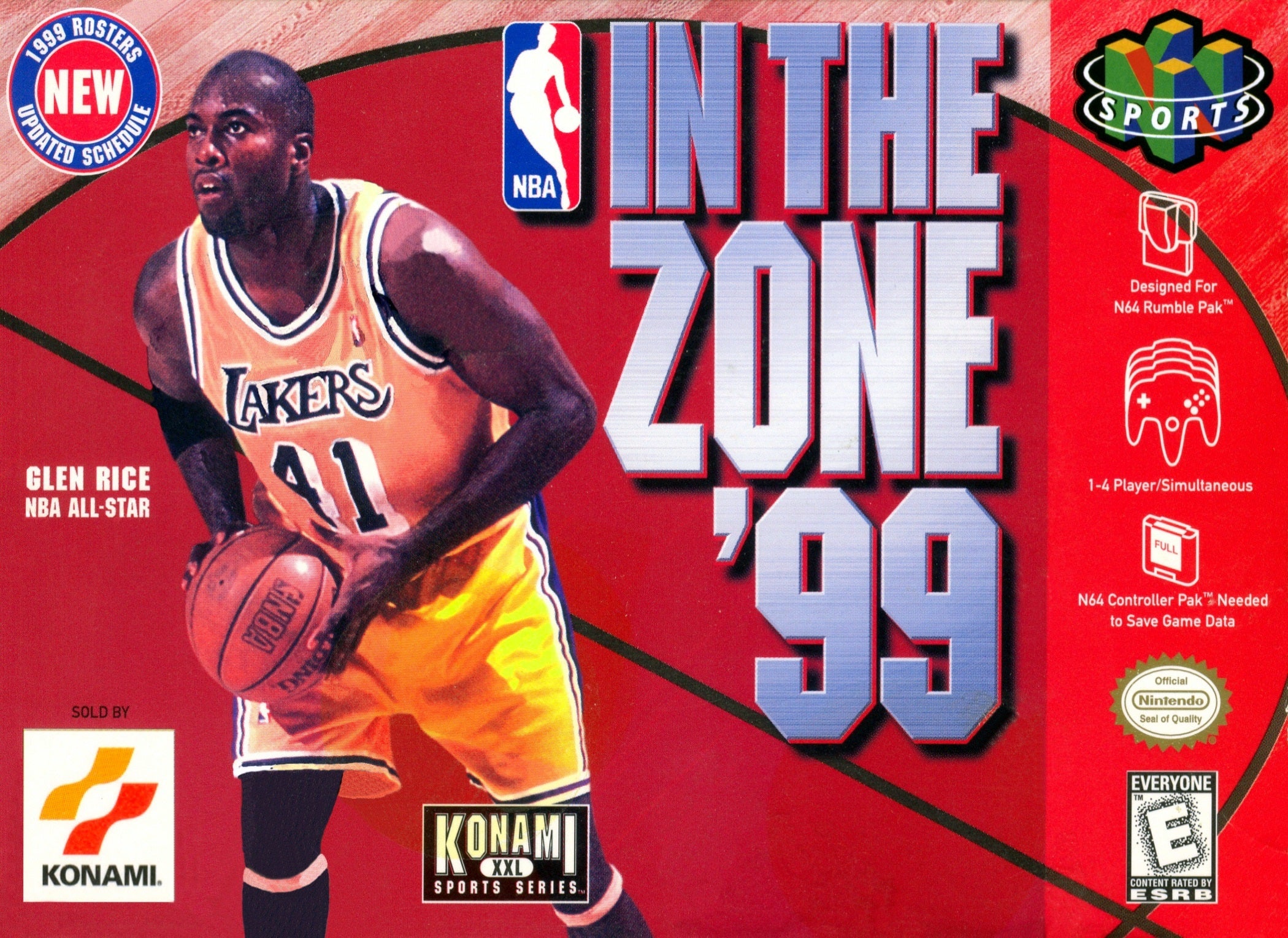 NBA In the Zone '99 N64 - Video Game - Used - CaveGamers