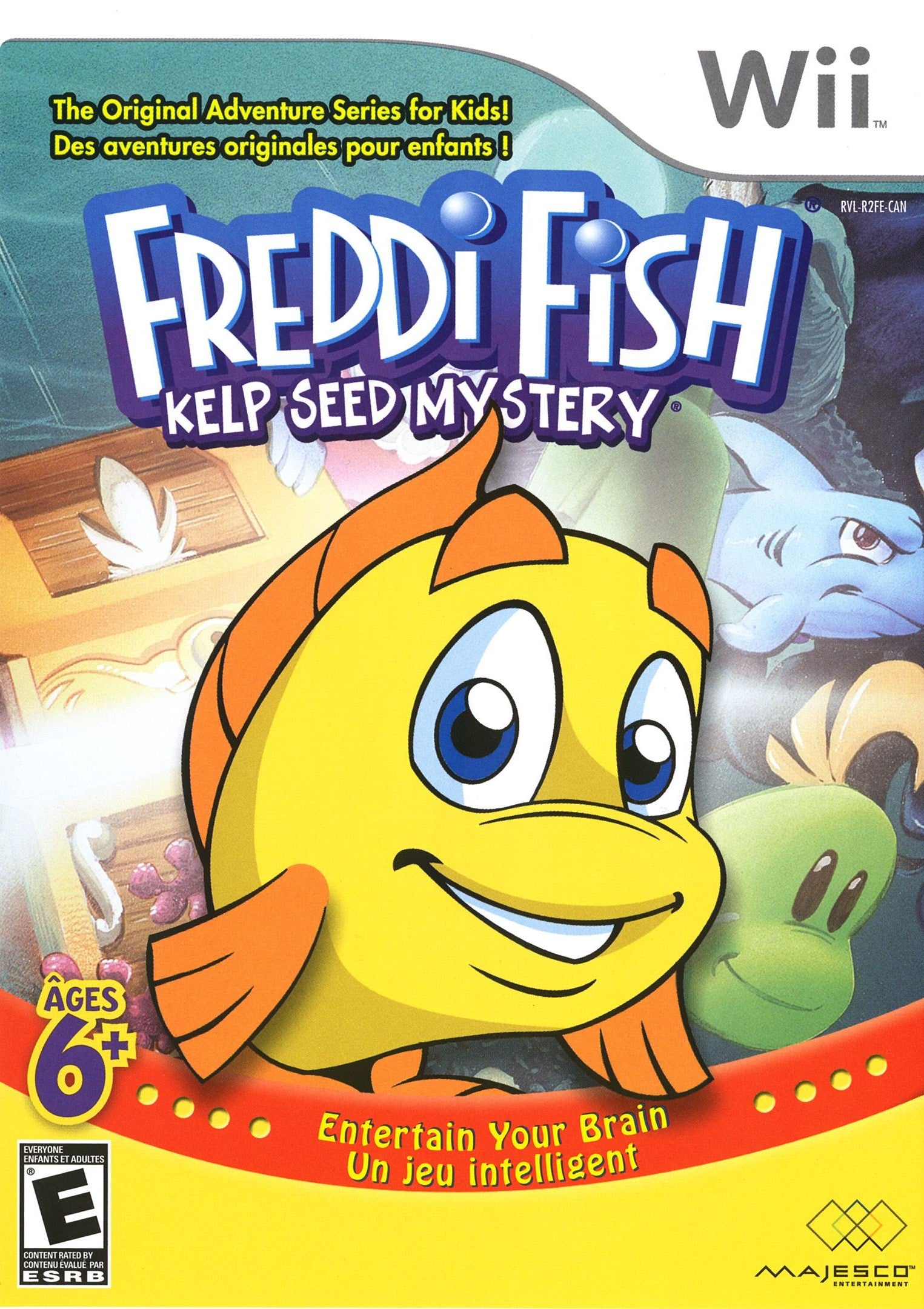 Freddi Fish Kelp Seed Mystery Wii - Video Game - Used - CaveGamers