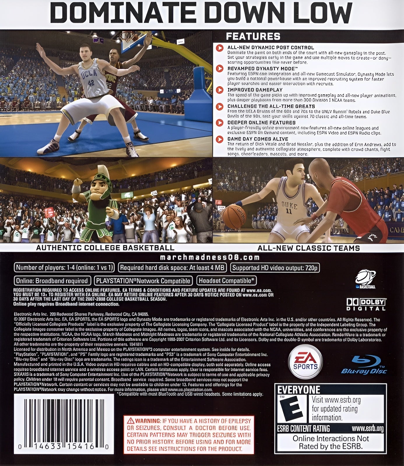 NCAA March Madness 08