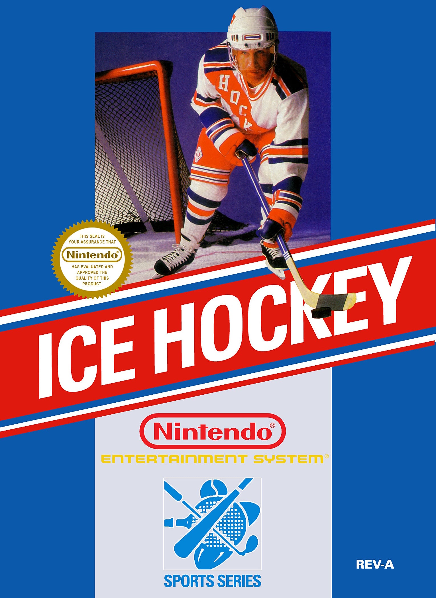 Ice Hockey NES - Video Game - Used - CaveGamers