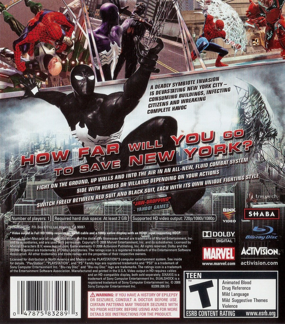 Spider-Man: Web of Shadows