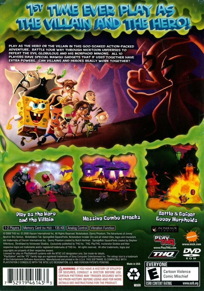 SpongeBob SquarePants Featuring Nicktoons Globs of Doom