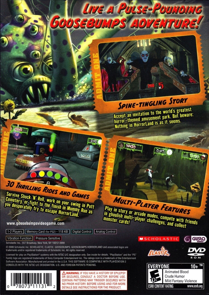 Goosebumps HorrorLand